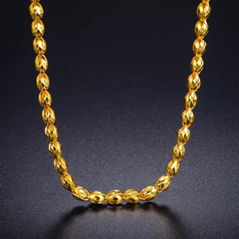 Mens 24K Gold Plated 24" Inch Chain Stainless Steel 14MM Wide Cuban Heavy Hip Hop Jewelry Necklace. 3 3.3 out of 5 Stars. 3 reviews. 24K Gold Chain Style Cross Pendant Necklace - 24" Add $ 68 90. current price $68.90. Dubai Collections. 24K Gold Chain Style Cross Pendant Necklace - 24"